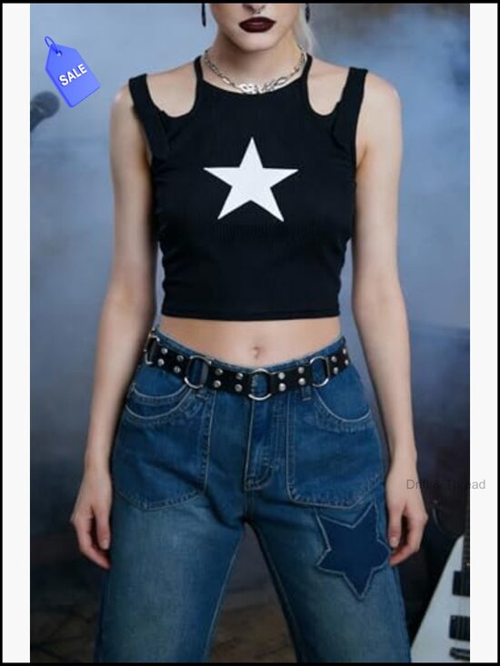 Adjustable Faux Leather Fashion Belt - Wide O-Ring Streetwear main image 4